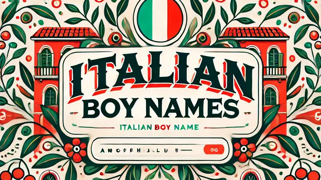 Italian Boy Names